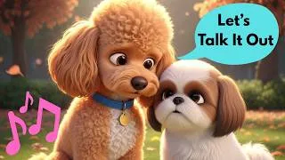 Thumbnail: Let's Talk It Out / Kids' Songs / Animal Songs for Kids / Whiskers & Whistles