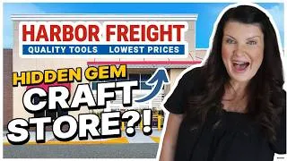 Thumbnail: 13 SHOCKING Crafting Finds from Harbor Freight | Budget Hidden Gems: DIYs, Sewing, Organization