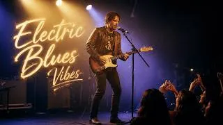 Thumbnail: Electric Blues Vibes | Midnight Train to the Soulful Heart - Driven Classic Blues Rock