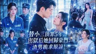 Thumbnail: 她怎麼也沒想到最愛的丈夫會為了小三親手把她送進監獄頂罪，5年牢獄耗盡所有愛意，她出獄後回歸豪門，渣男跪求原諒！#虐戀 #虐心 #虐劇