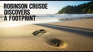 Thumbnail: Robinson Crusoe Discovers a Footprint | English Stories | Learn Spoken English