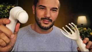 Thumbnail: ASMR Gentle Reset Spa Treatment 💆🏻‍♂️ Mind Massage and Skincare Personal Attention