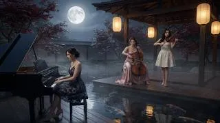 Thumbnail: Moonlit Koi Pond Ambience • Relaxing Piano, Violin & Cello for Deep Sleep