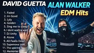 Thumbnail: David Guetta & Alan Walker 🔥 | Best EDM Playlist 2025 Make your heart melt ❤️