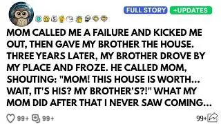 Thumbnail: My Mother Called Me a Failure and Gave My Inheritance to My Brother  Years Later, He Froze When H
