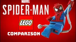 Thumbnail: Lego Spider-Man ps4 mini figure comparison