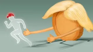 Thumbnail: TRUMP Coin & MELANIA Memecoin (Explained with Animation)