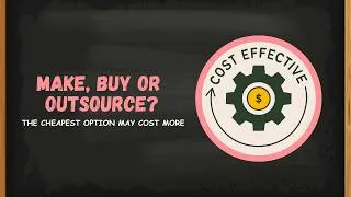 Thumbnail: Transaction Cost Theory Explained | Make, Buy or Outsource?