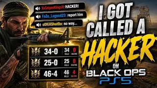 Thumbnail: I Got Called a Hacker on Black Ops PS5... (34-0, 25-0, 46-4)