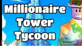 Thumbnail: built my millionaire tower in vrchat tycoon