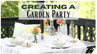 Thumbnail: Preparing for a Cottage Garden Party ~ Flowers, Food, & Decor ~ Garden Party Menu