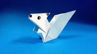 Thumbnail: How to make a paper squirrel  Step by step instructions on how to make an origami squirrel
