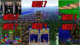 Thumbnail: What did all of the Super Nintendo's background modes actually do? | White_Pointer Gaming