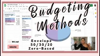 Thumbnail: Types of Budgeting Methods: 50/30/20, Zero-Based, & Envelope Method