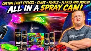 Thumbnail: CUSTOM PAINT EFFECTS IN A SPRAY CAN - CANDIES PEARLS FLAKES 2k CLEAR YOU CAN DO IT ALL! #KUSTOMCANZ