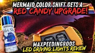 Thumbnail: Are These LED Lights Any Good? + The Craziest Rust-Oleum Mermaid Paint Test EVER!