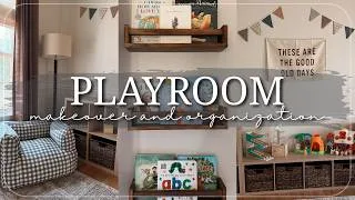 Thumbnail: New House Playroom Makeover | Playroom Organization | Neutral Aesthetic