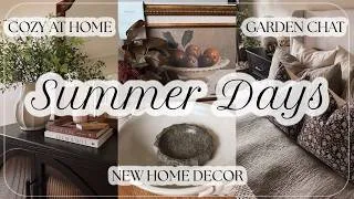 Thumbnail: COZY SUMMER DAYS | New Home Decor + Studio McGee FALL 2026!! + Garden Chat