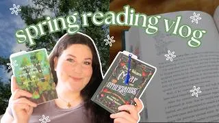 Thumbnail: a chaotic spring reading vlog 🌱🌼🐝