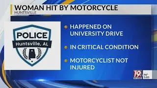 Thumbnail: Pedestrian Critically By Motorcycle In Huntsville | Aug. 15, 2026 | News 19 at 5 p.m. - Weekend