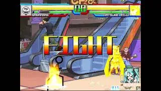 Thumbnail: MUGEN: Nanarman (1P) vs. Hatsune Miku (12P)