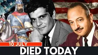 Thumbnail: July 10 in History: Omar Sharif, Mel Blanc & El Cid — Three Legends, One Death Date