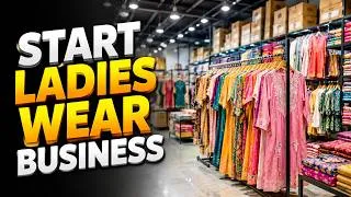 Thumbnail: Factory से जुड़कर Ladies Wear Business शुरू करे | 3 Piece Set | Saree Manufacturer And Wholesaler