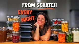Thumbnail: Cooking From Scratch Doesn't Have To Be Hard (Here's My System)