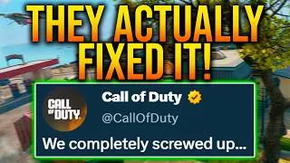 Thumbnail: WOW! Call Of Duty ACTUALLY LISTENED!