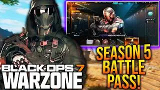 Thumbnail: FULL BLACK OPS 7 SEASON 5 BATTLE PASS! All CONTENT & REWARDS! (WARZONE SEASON 5 BATTLE PASS)