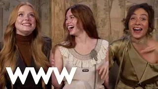 Thumbnail: Sadie Soverall, Aurora Perrineau & Abigail Cohen Play First Things First | Who What Wear