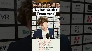 Thumbnail: Magnus announces Retirement from chess 😢