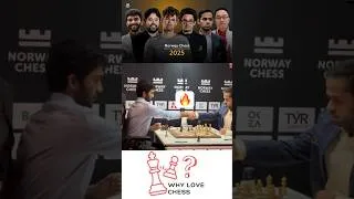 Thumbnail: Gukesh beats Arjun 🔥 #norwaychess2025