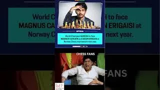 Thumbnail: Magnus vs Gukesh in Norway Chess 🔥