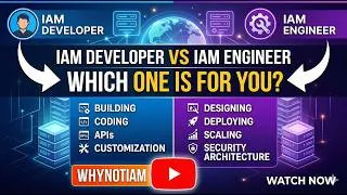 Thumbnail: IAM Developer vs. IAM Engineer: Which Career Path is Better?