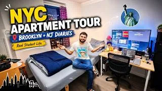 Thumbnail: This is where I live in NYC 🗽— Apartment Tour + NJ Diaries