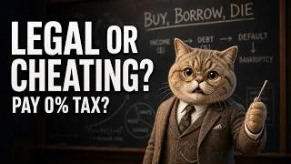 Thumbnail: Why the Rich Use Debt Differently Than the Rest of Us #MoneyMindset #TaxSecrets