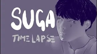 Thumbnail: [Drawing Time-Lapse] SUGA from BTS | wicceri draws