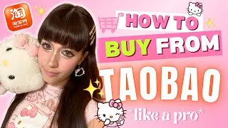 Thumbnail: How to Shop on TAOBAO! Step by Step Tutorial + My Fave Brand Recommendations 📦✨