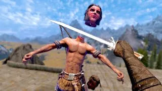 Thumbnail: Playing Skyrim like its a Dishonored game