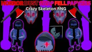 Thumbnail: Horror Dust Swap Fell Papyrus (Fight and Drop Showcase) - Crazy Skeleton RNG
