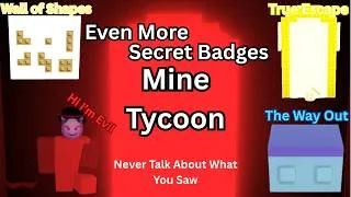 Thumbnail: New Secret Badges-Mine Tycoon