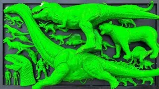 Thumbnail: Dinosaurus Jurassic World Dominion: T-rex/ Brachiosaurus/ Skibidi/ Spider-Man/ KingKong/ KingGidorah