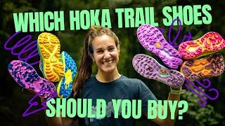 Thumbnail: Which Hoka Trail Running Shoes are BEST for you?