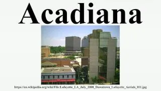Thumbnail: Acadiana