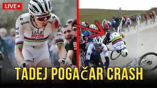 Thumbnail: Tadej Pogačar Crash | Pogacar Vuelta 2026 & Latest Cycling News
