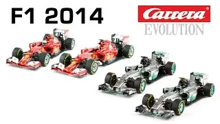 Thumbnail: The Carrera Evolution 2014 Formula 1 Cars