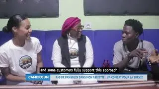 Thumbnail: Vision4 News in Cameroon on WildAid's "No Pangolin on my Plate" campaign