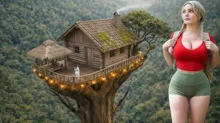Thumbnail: TIMELAPSE - 260 Days of Wilderness Adventure - Build a Treehouse, Log Cabin, Great Bushcraft Trip