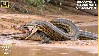 Thumbnail: Wild Life Amazon Jungle: Unbelievable Anaconda Battles Panther Discovery Snake Video